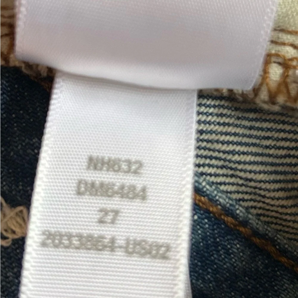 Madewell The Perfect Vintage Straight Jean Becker Wash Button-Front Size 27 NEW - Picture 13 of 16